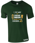 Drinking Beer & Caravan T-Shirt (Men's)