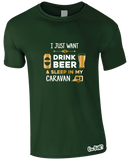 Drinking Beer & Caravan T-Shirt (Men's)