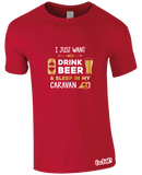 Drinking Beer & Caravan T-Shirt (Men's)