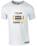 Drinking Beer & Caravan T-Shirt (Men's)