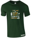 Drinking Cocktails & Caravan T-Shirt (Men's)