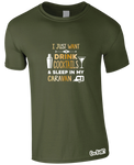 Drinking Cocktails & Caravan T-Shirt (Men's)