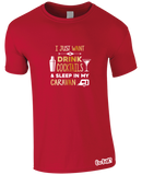 Drinking Cocktails & Caravan T-Shirt (Men's)