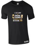 Drinking Cider & Motorhome T-Shirt (Men's)