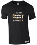 Drinking Cider & Motorhome T-Shirt (Men's)