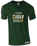 Drinking Cider & Motorhome T-Shirt (Men's)