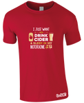 Drinking Cider & Motorhome T-Shirt (Men's)