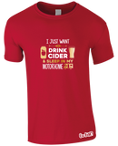 Drinking Cider & Motorhome T-Shirt (Men's)