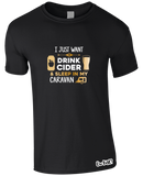 Drinking Cider & Caravan T-Shirt (Men's)