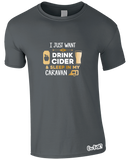 Drinking Cider & Caravan T-Shirt (Men's)