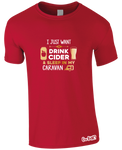 Drinking Cider & Caravan T-Shirt (Men's)