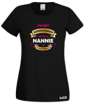 Personalised I'm Not Superwoman T-Shirt (Ladies)