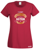 Personalised I'm Not Superwoman T-Shirt (Ladies)