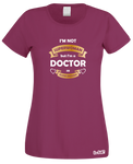 Personalised Doctor / Nurse / Paramedic T-Shirt (Ladies)