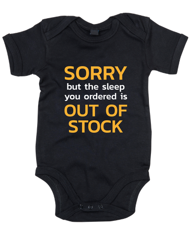 Sleep Out Of Stock Baby Vest