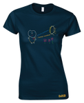 Down's Syndrome Human Sunshine T-Shirt (Ladies)