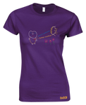 Down's Syndrome Human Sunshine T-Shirt (Ladies)