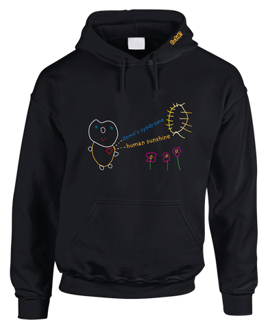 Down's Syndrome Human Sunshine Hoodie