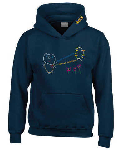 Down's Syndrome Human Sunshine Hoodie (Juniors)