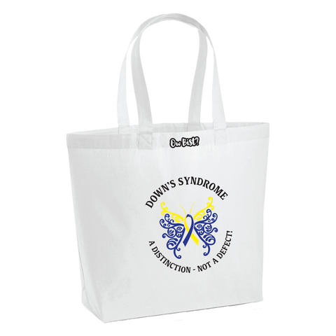 Betty's Butterfly Down's Syndrome Awareness Tote Bag