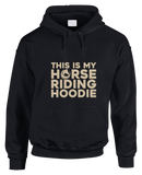 My Horse Riding Hoodie