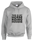 My Horse Riding Hoodie